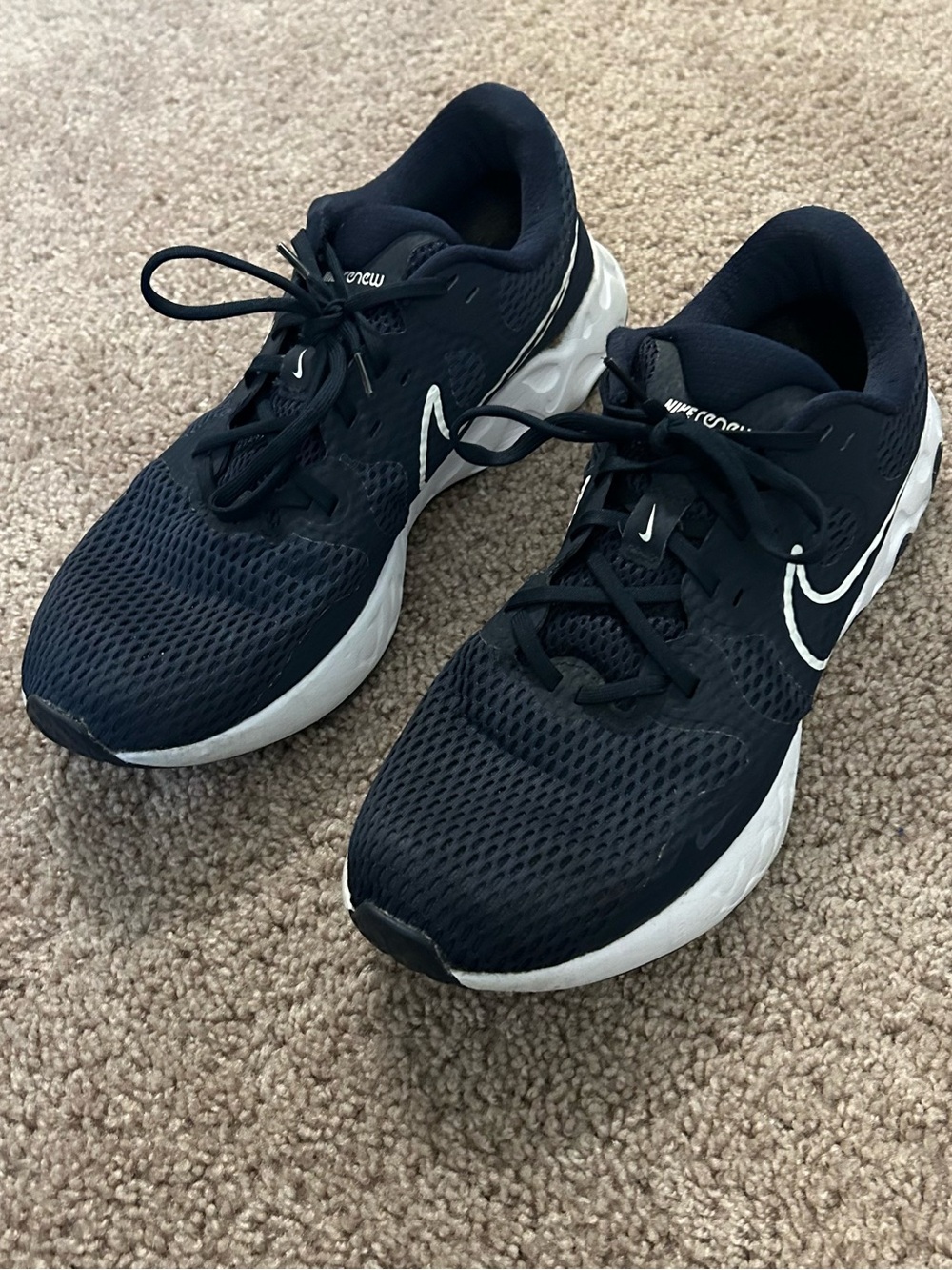 Nike Renew Ride 2 Running Shoes Navy Blue Men’s Size 11.5